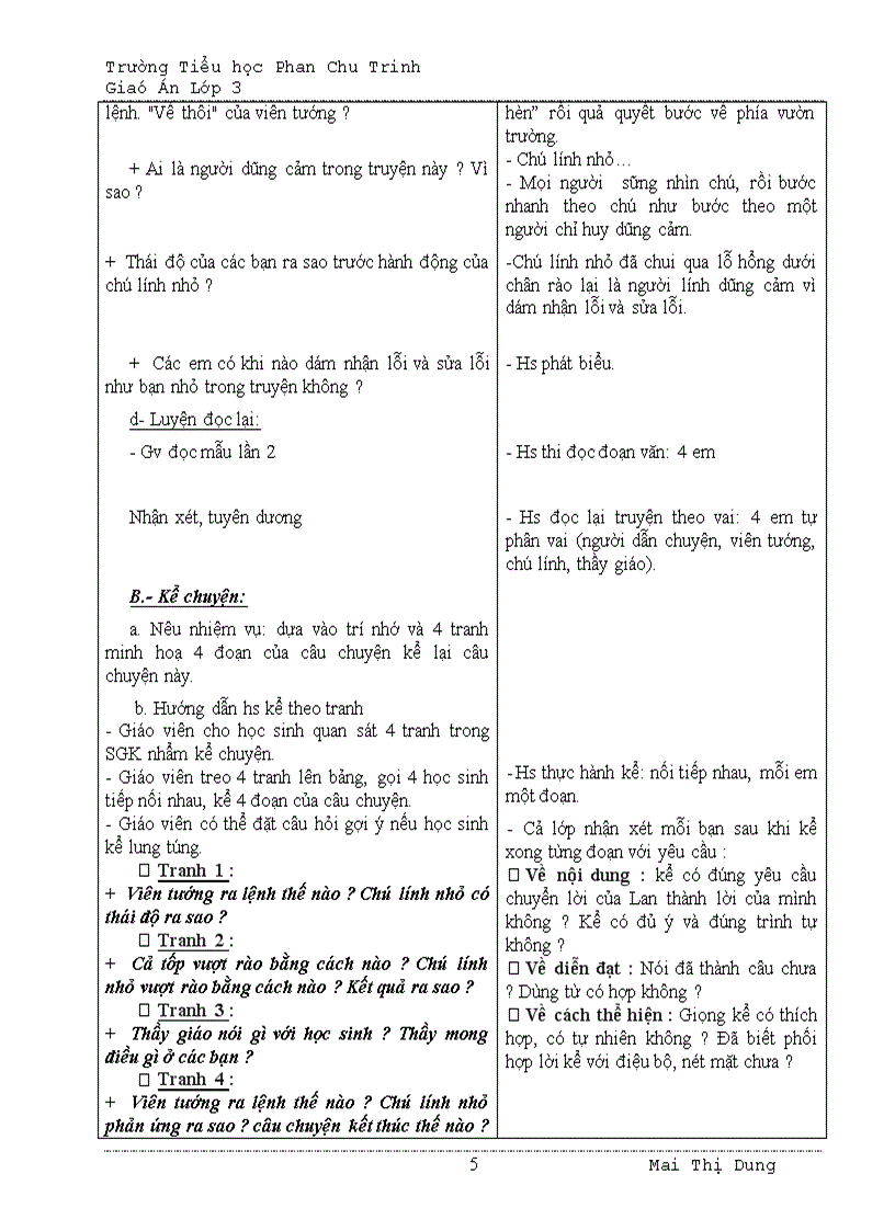 image for page Giáo án lớp 3 tuần 5CKTKN