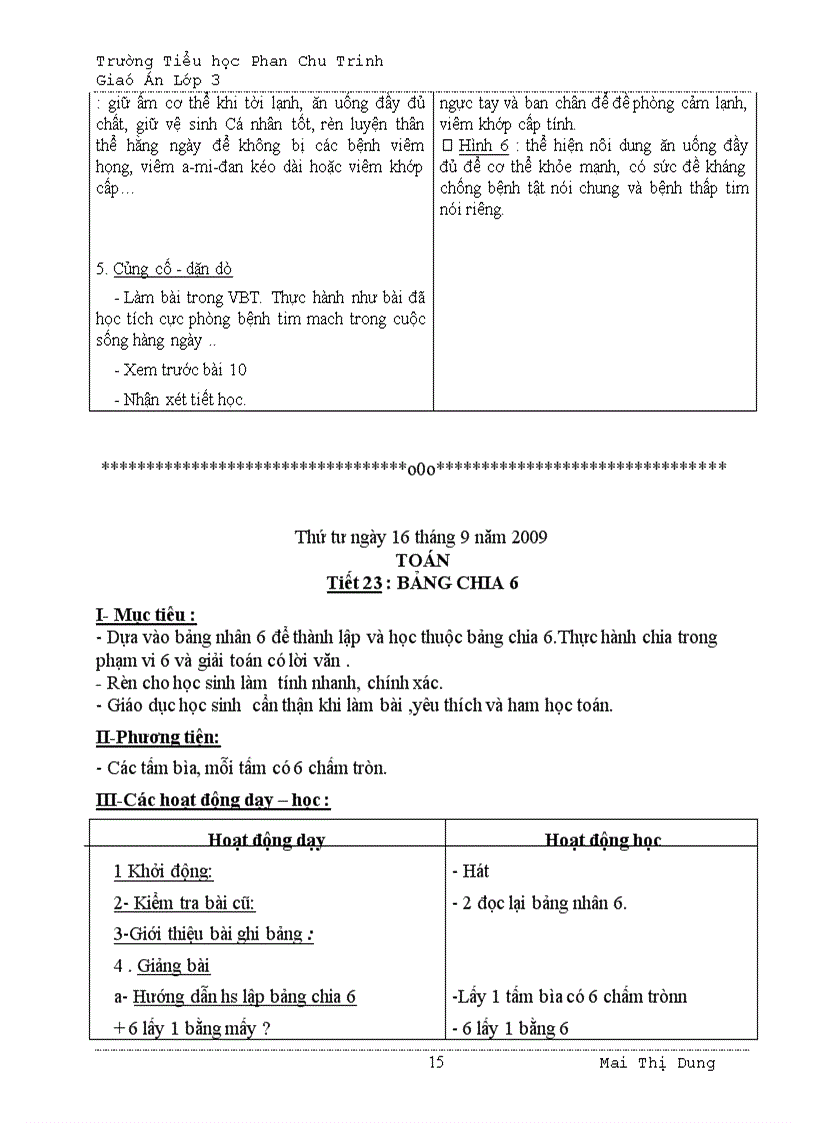image for page Giáo án lớp 3 tuần 5CKTKN