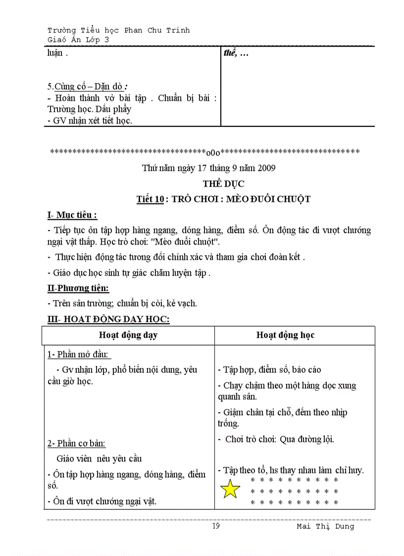 image for page Giáo án lớp 3 tuần 5CKTKN