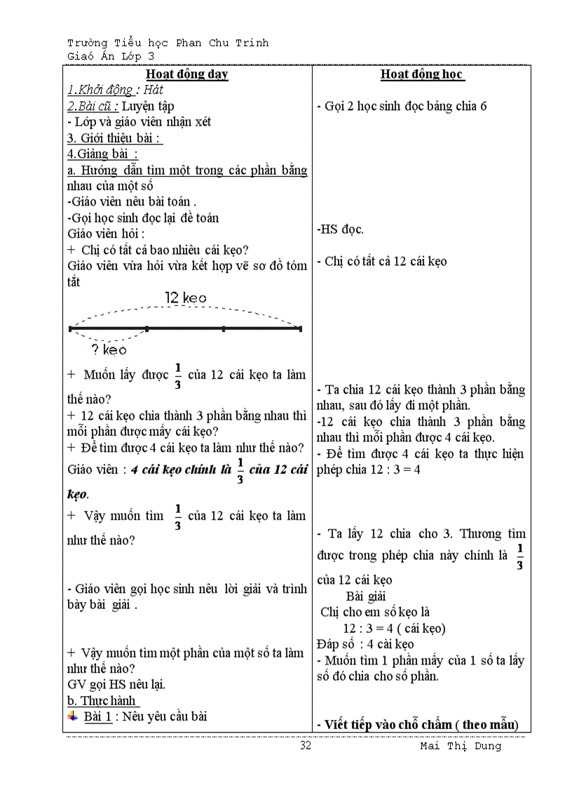image for page Giáo án lớp 3 tuần 5CKTKN