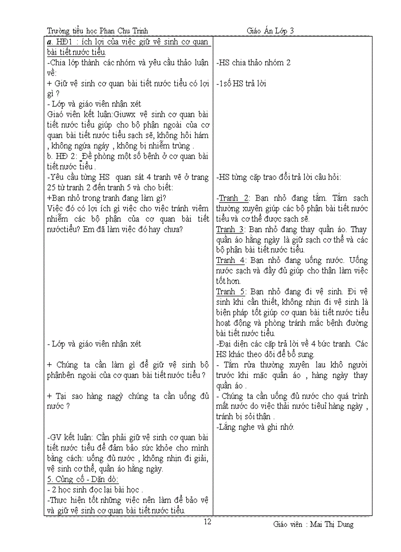 image for page Giáo án lớp 3 tuần 6 CKTKN