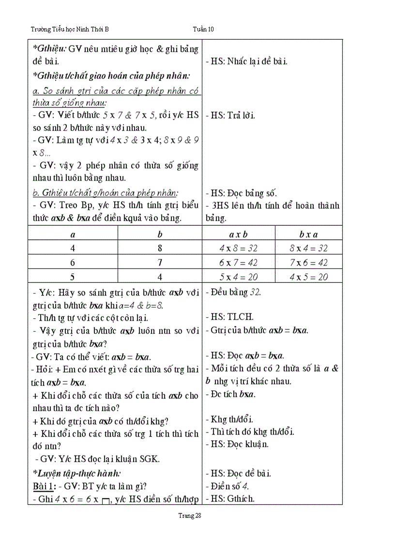 image for page Giao an lop 4 tuan 10 cktkn