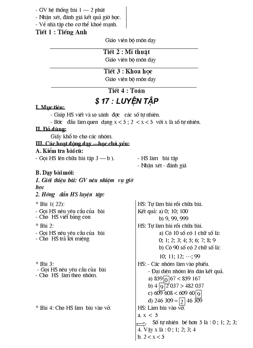 image for page Giáo án lớp 4 tuần 4 năm học 2010 2011