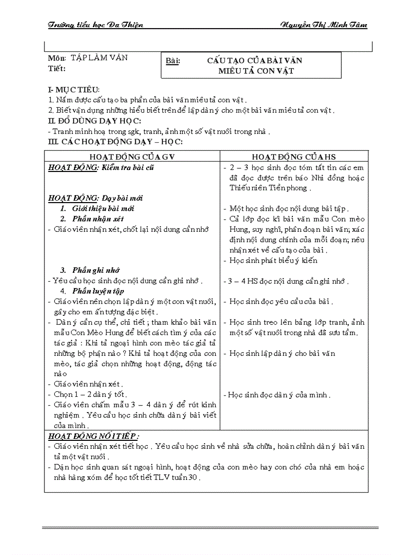 image for page Giao an lop 4 tuan 29