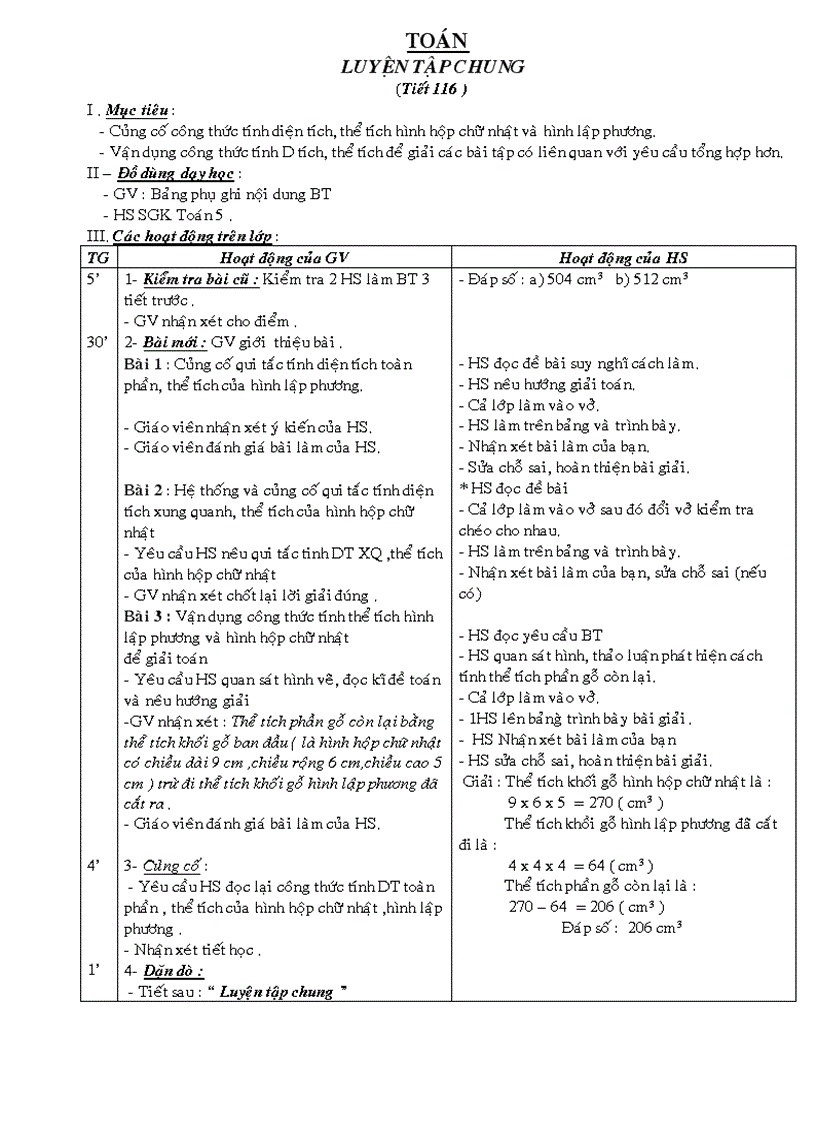 image for page Giáo án lớp 5 tuần 24