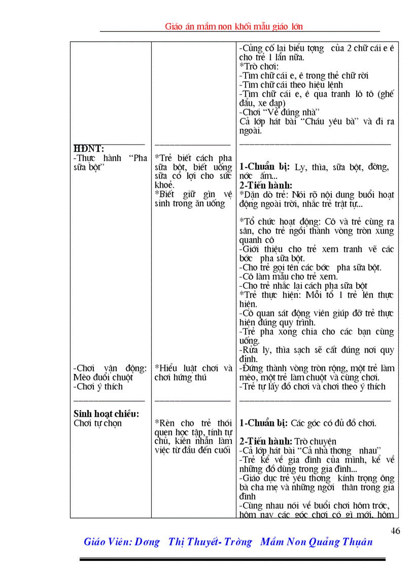 image for page Giáo Án Lớp 5 6 tuổi Chủ đề gia đình