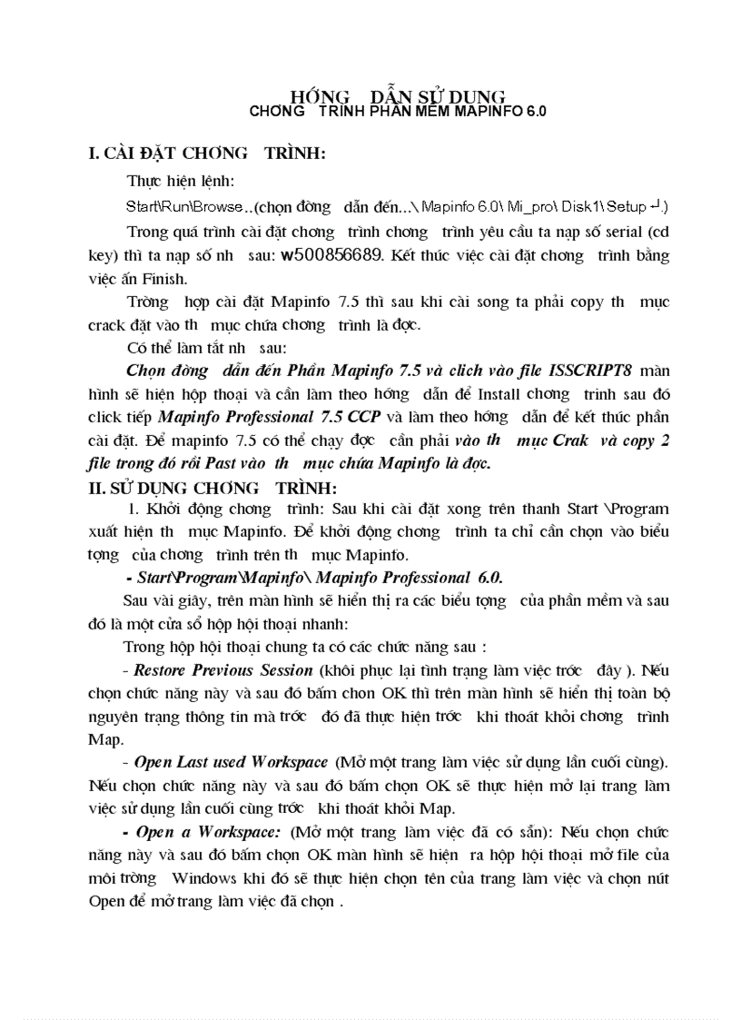 image for page Giáo án Map của ĐHLN