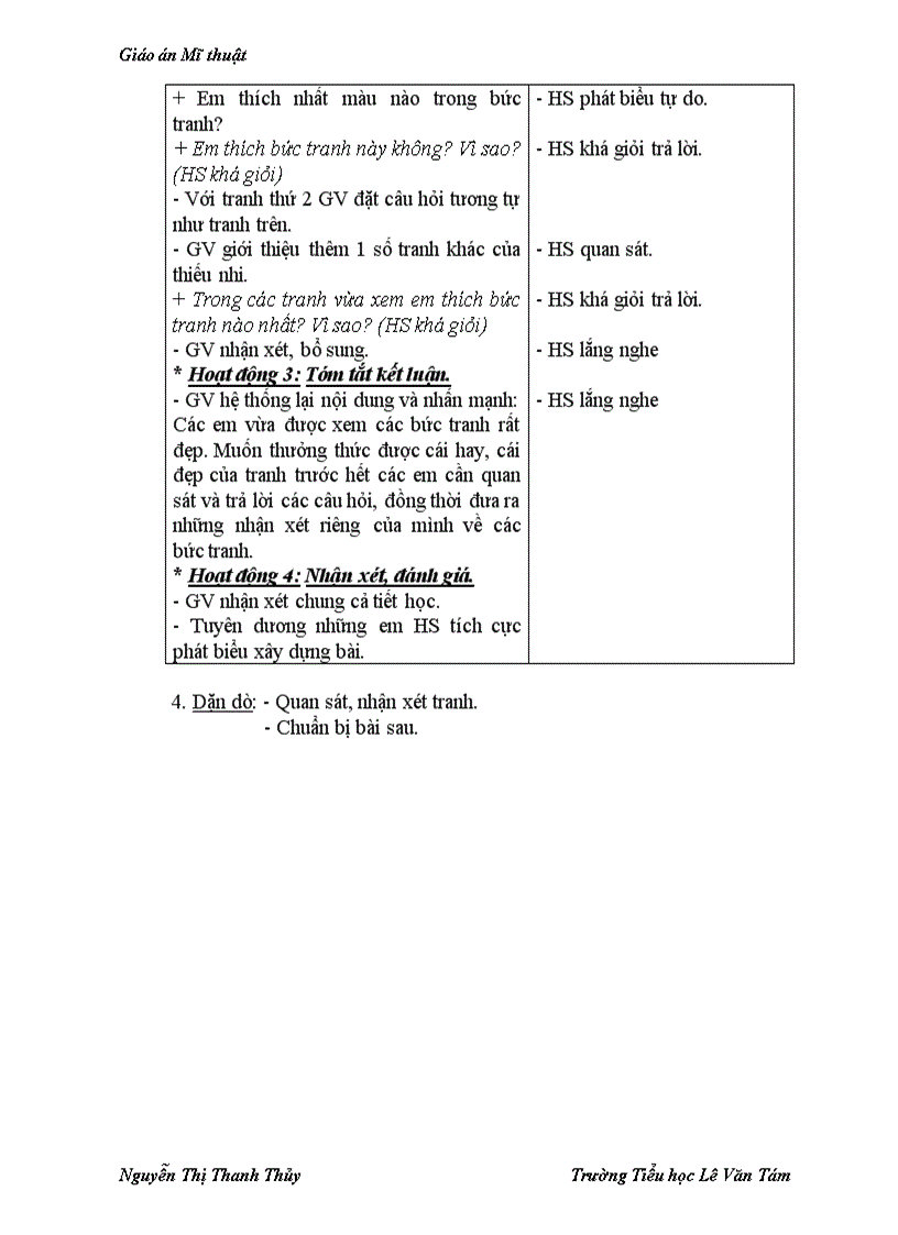 image for page Giáo án mt tuần 1