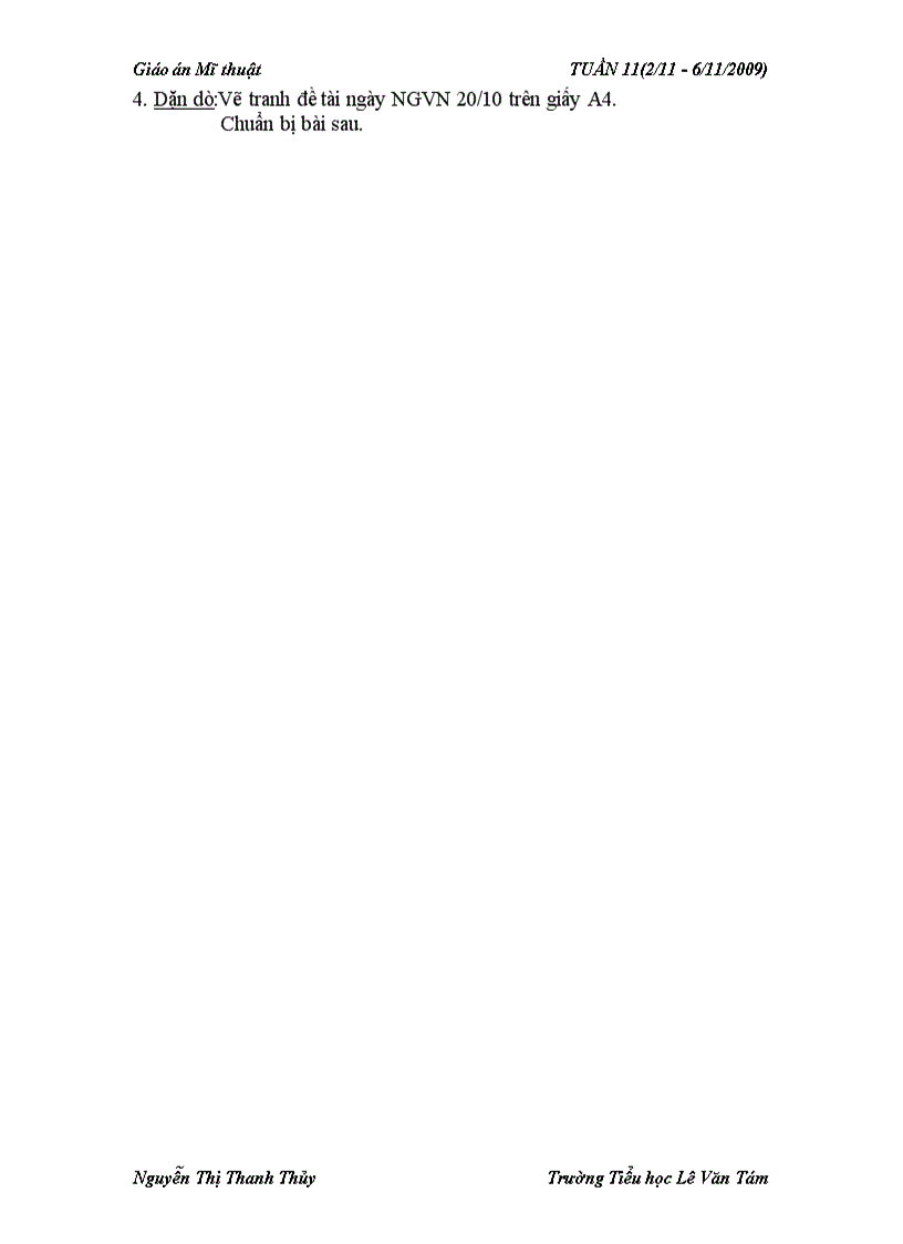 image for page Giáo án mt tuần 11