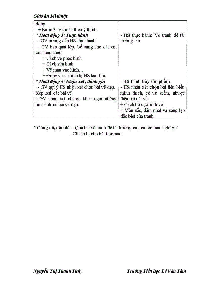 image for page Giáo án mt tuần 3