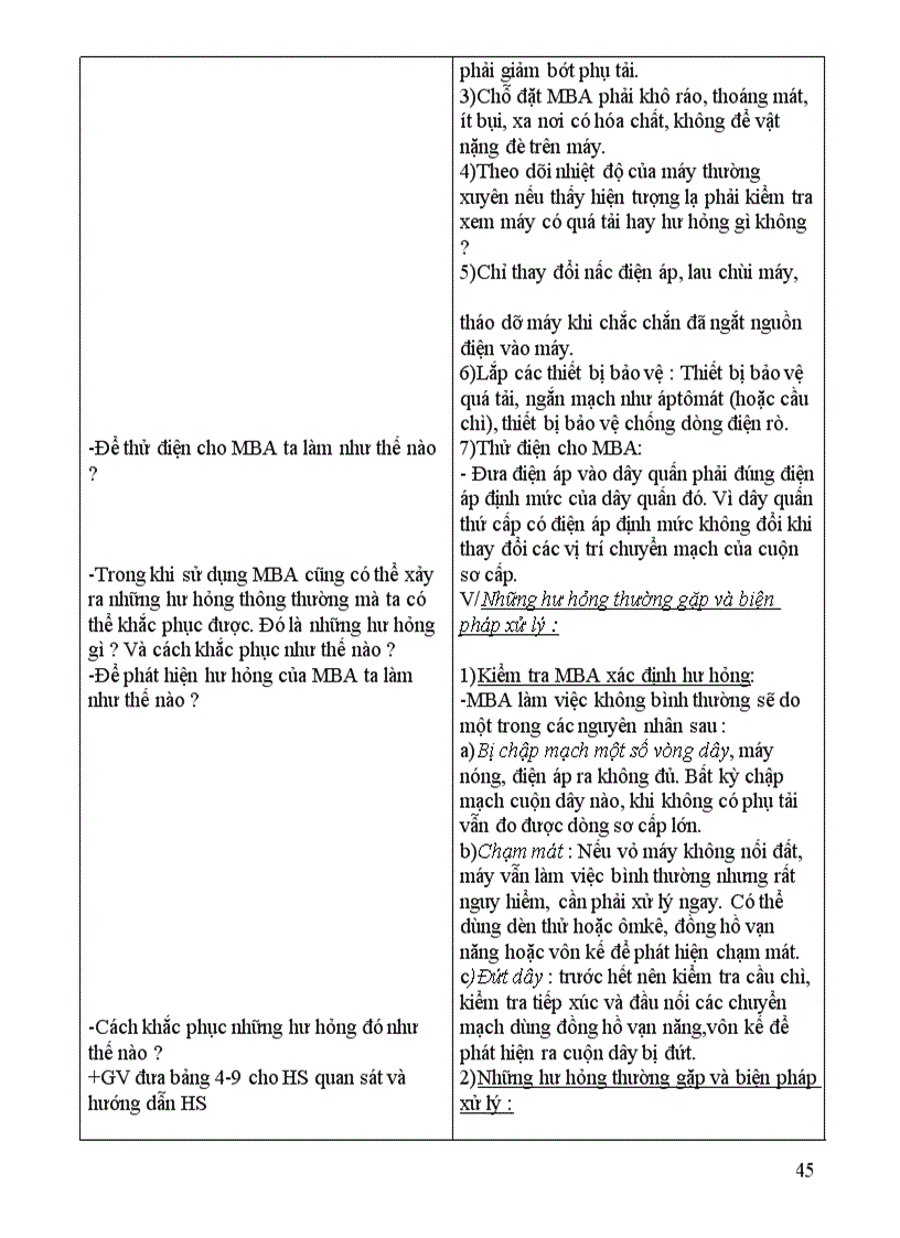 image for page Giáo án nghề điện dân dụng 70 tiết mới nhất