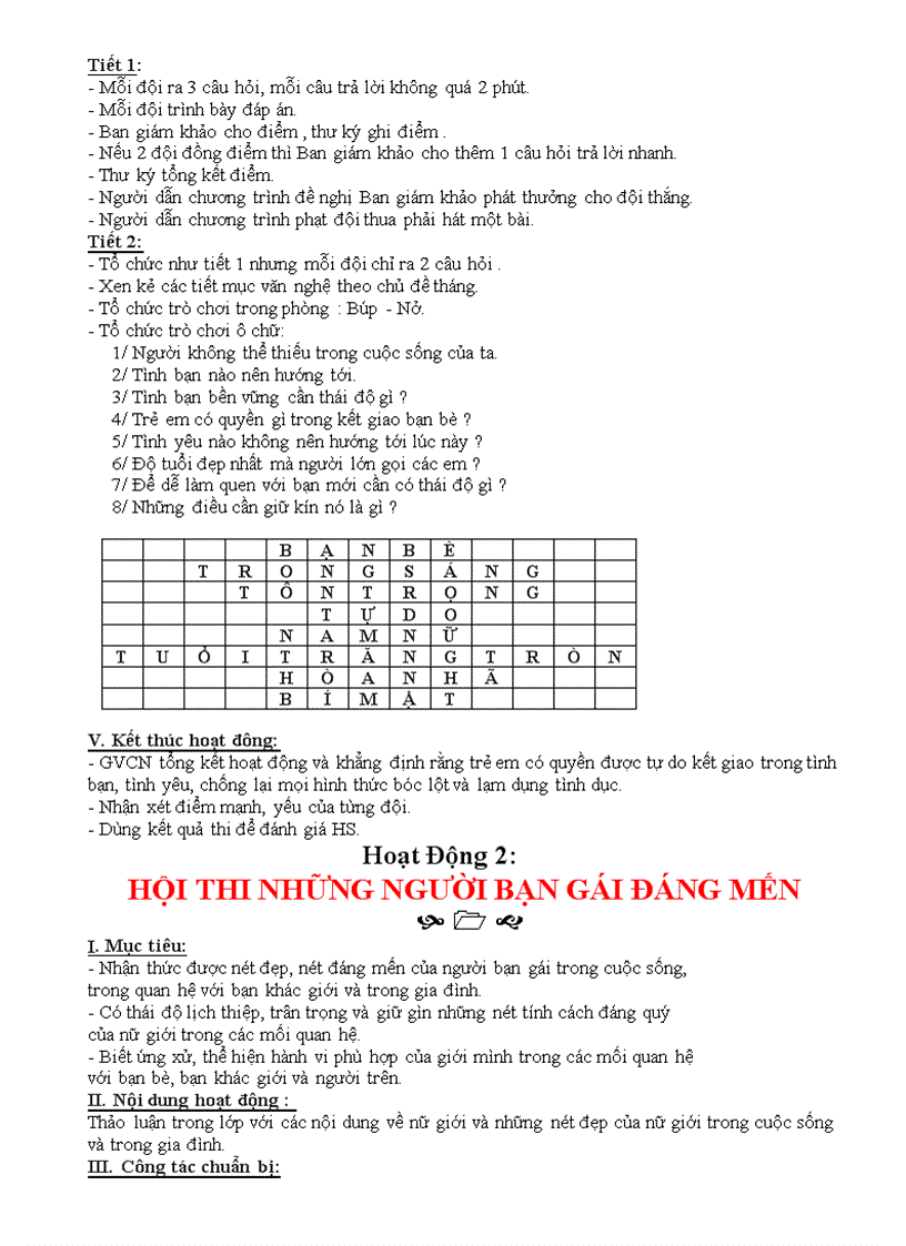 image for page Giáo án NGLL 10