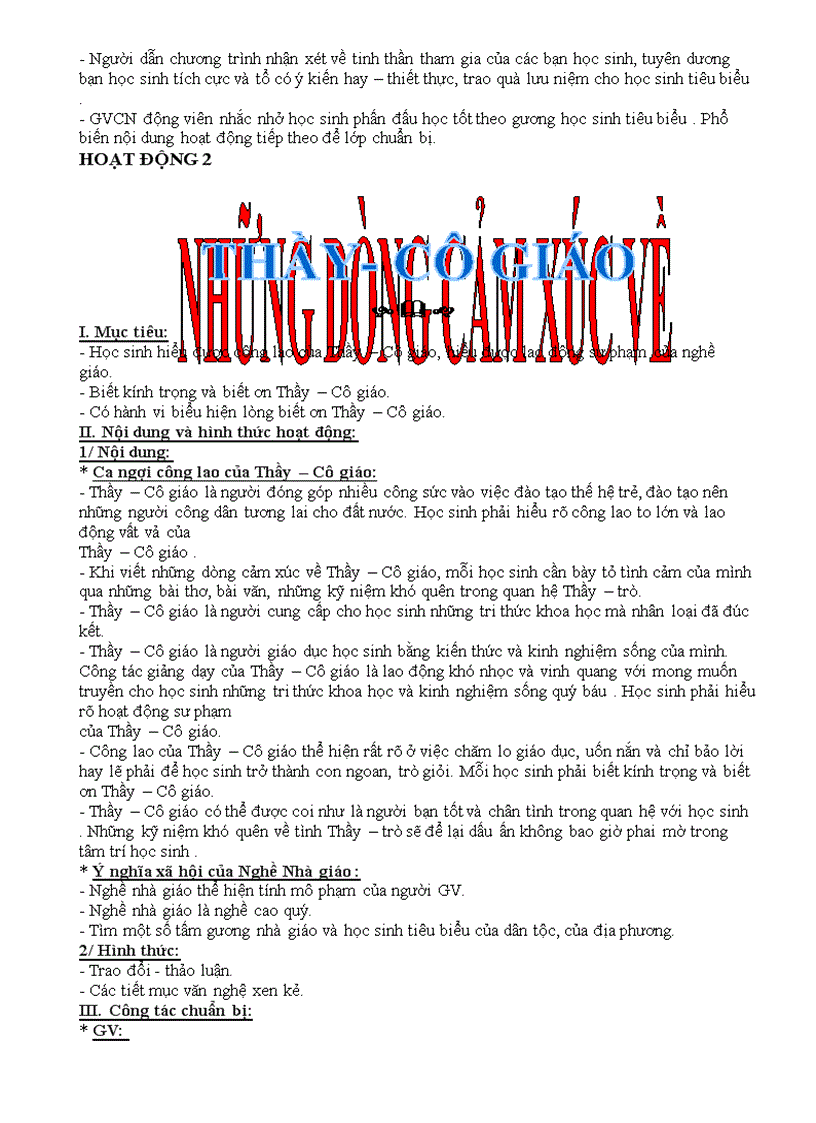 image for page Giáo án NGLL 10