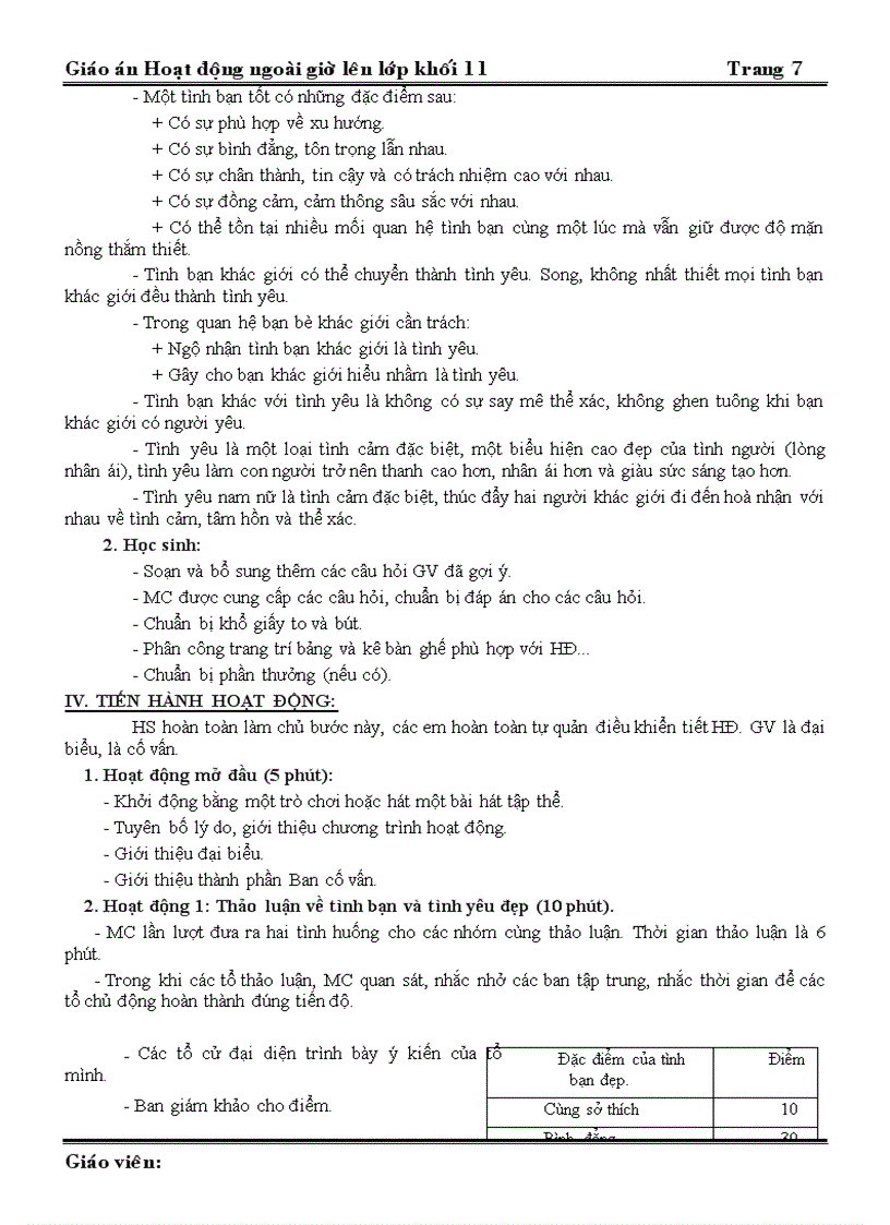 image for page Giáo án NGLL 11