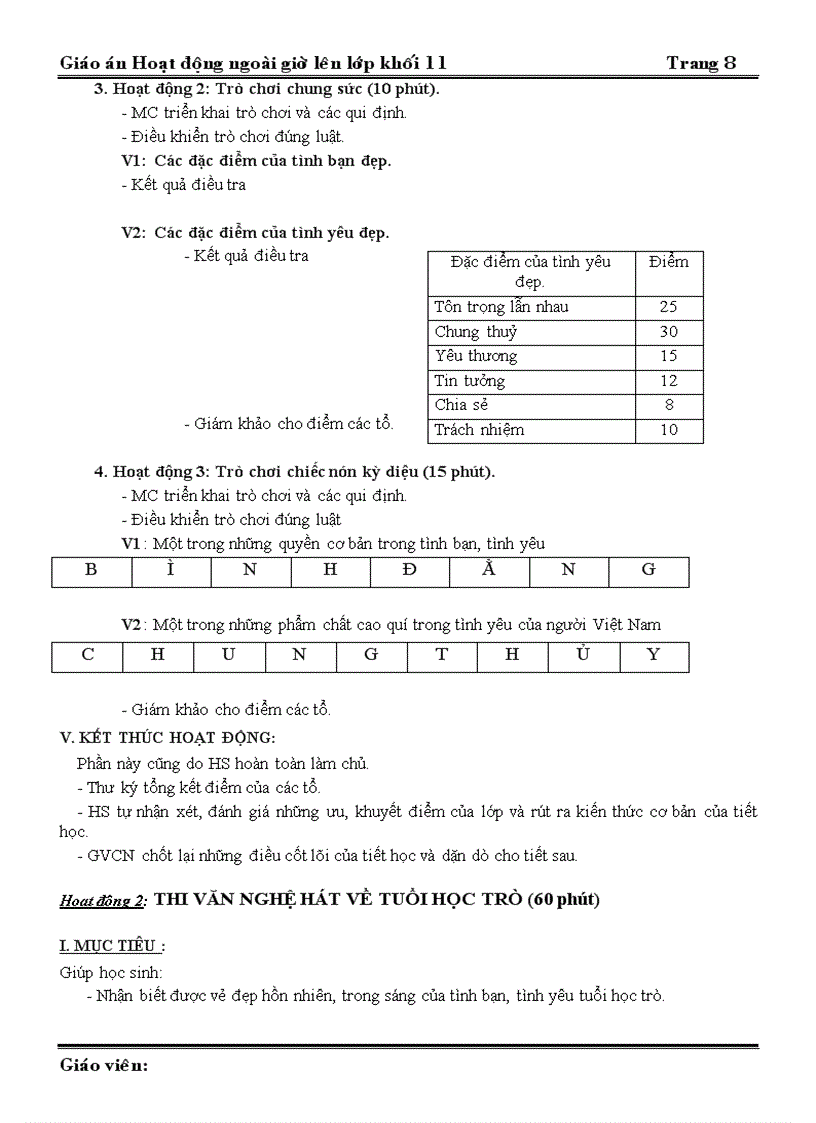 image for page Giáo án NGLL 11