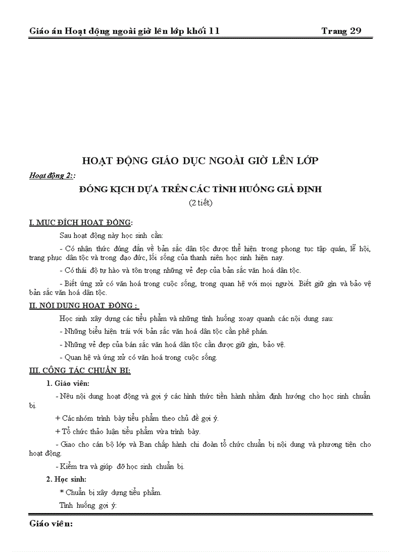 image for page Giáo án NGLL 11