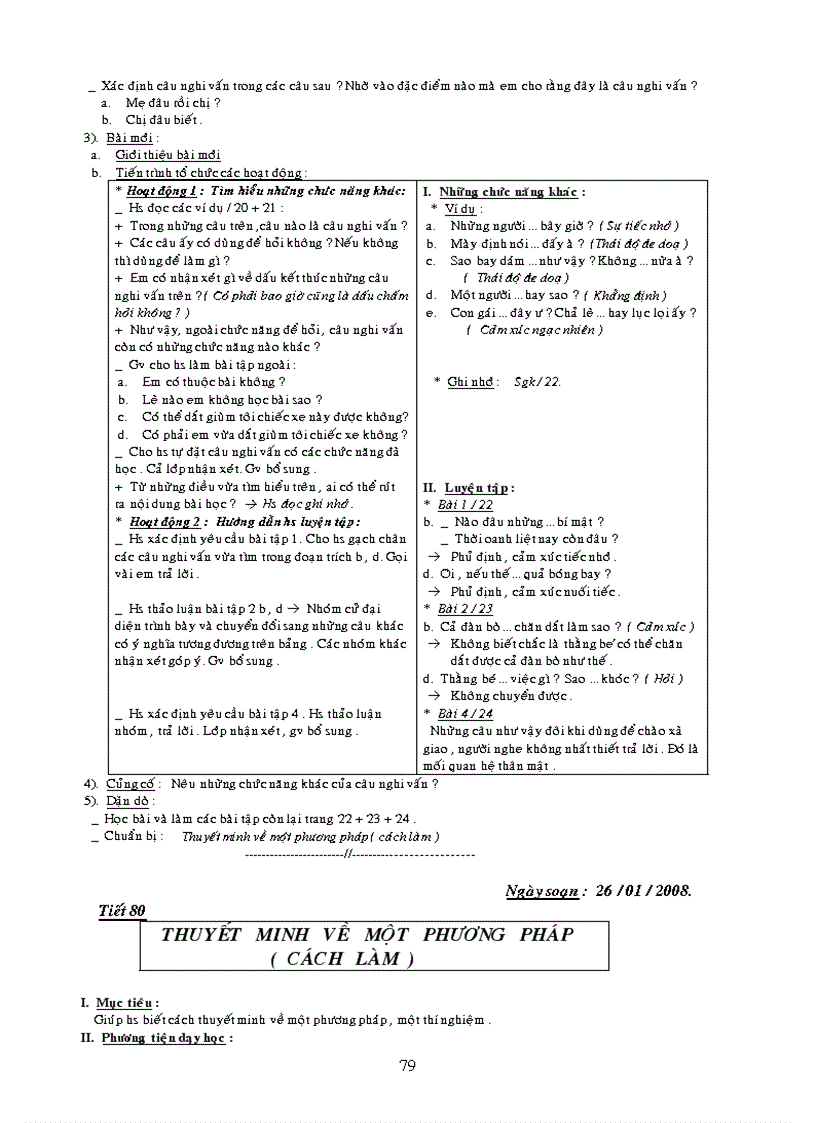 image for page Giáo án ngữ văn lớp 8