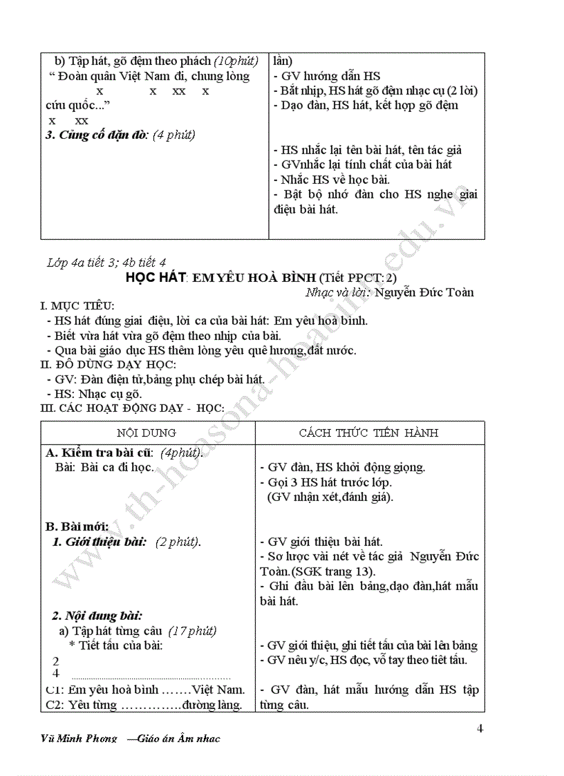 image for page Giao an nhac tieu hoc tuan 2