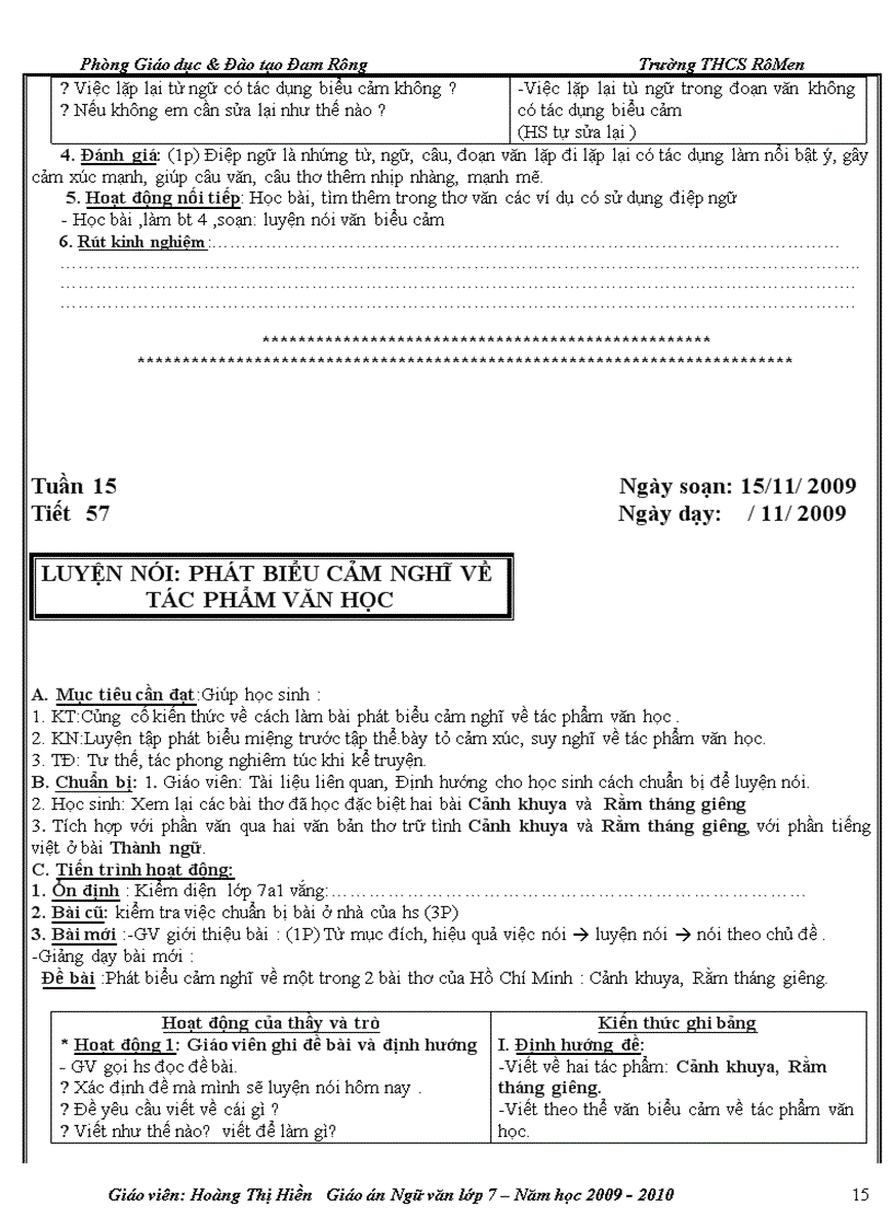 image for page Giáo án NV 7