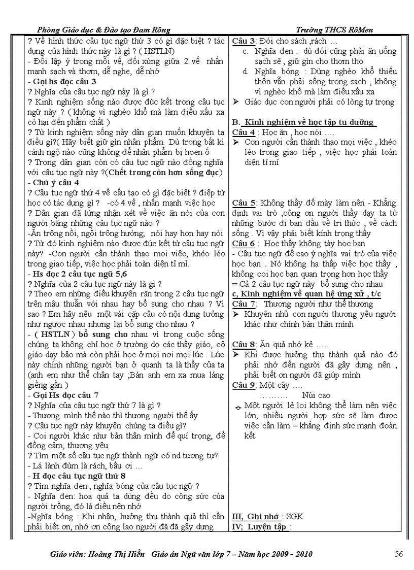 image for page Giáo án NV 7