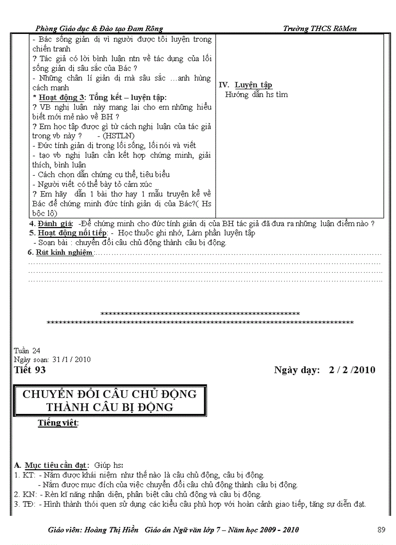 image for page Giáo án NV 7