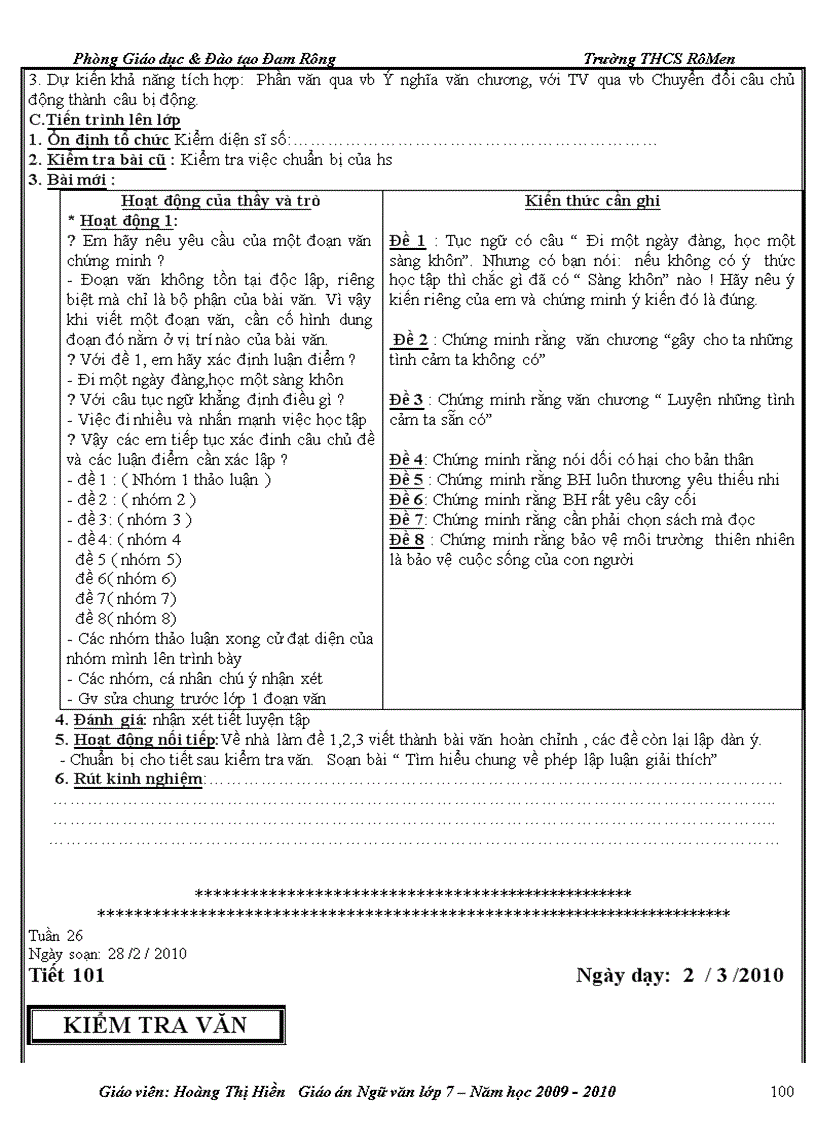 image for page Giáo án NV 7