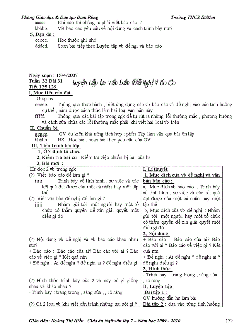 image for page Giáo án NV 7