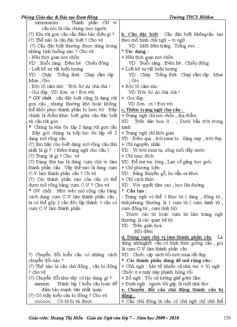 image for page Giáo án NV 7