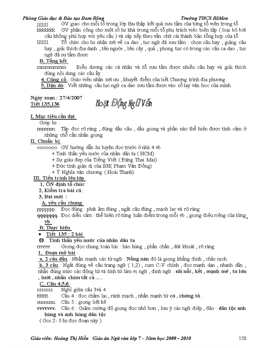 image for page Giáo án NV 7