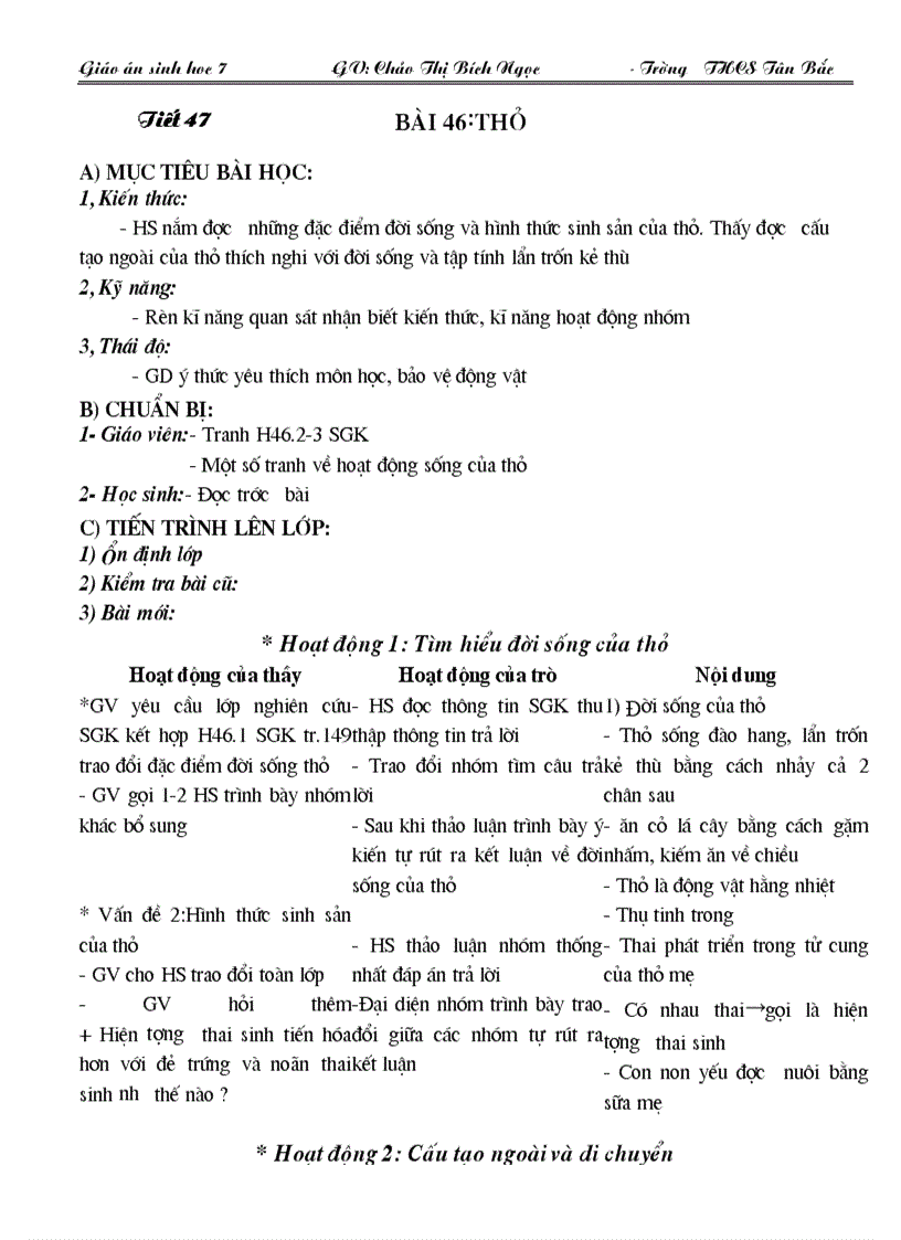 image for page Giao an sinh 7 ba cot