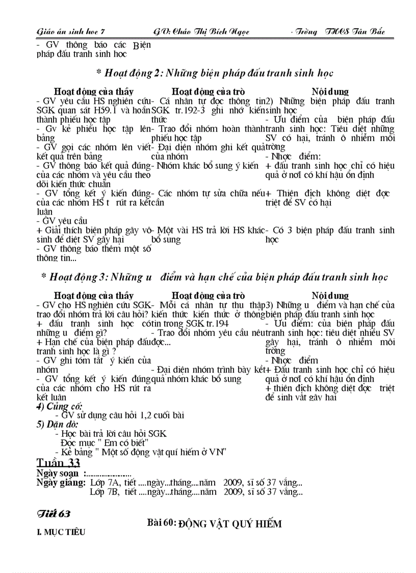 image for page Giao an sinh 7 ba cot