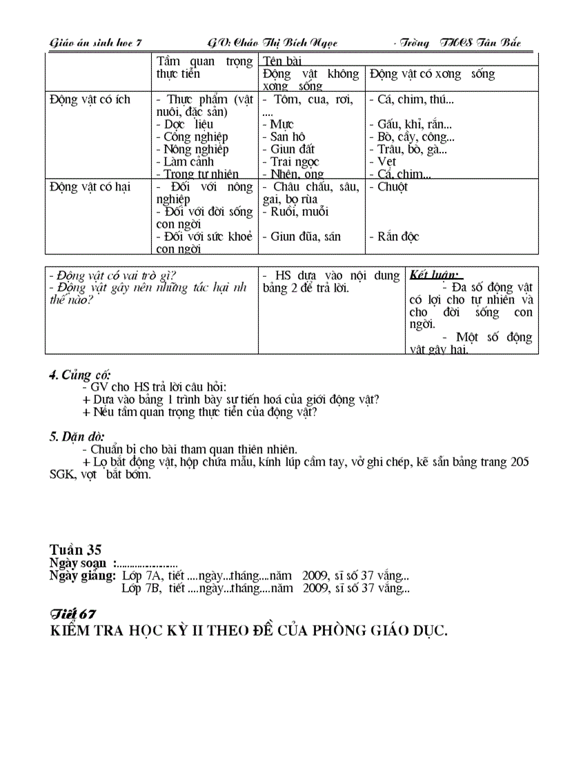 image for page Giao an sinh 7 ba cot