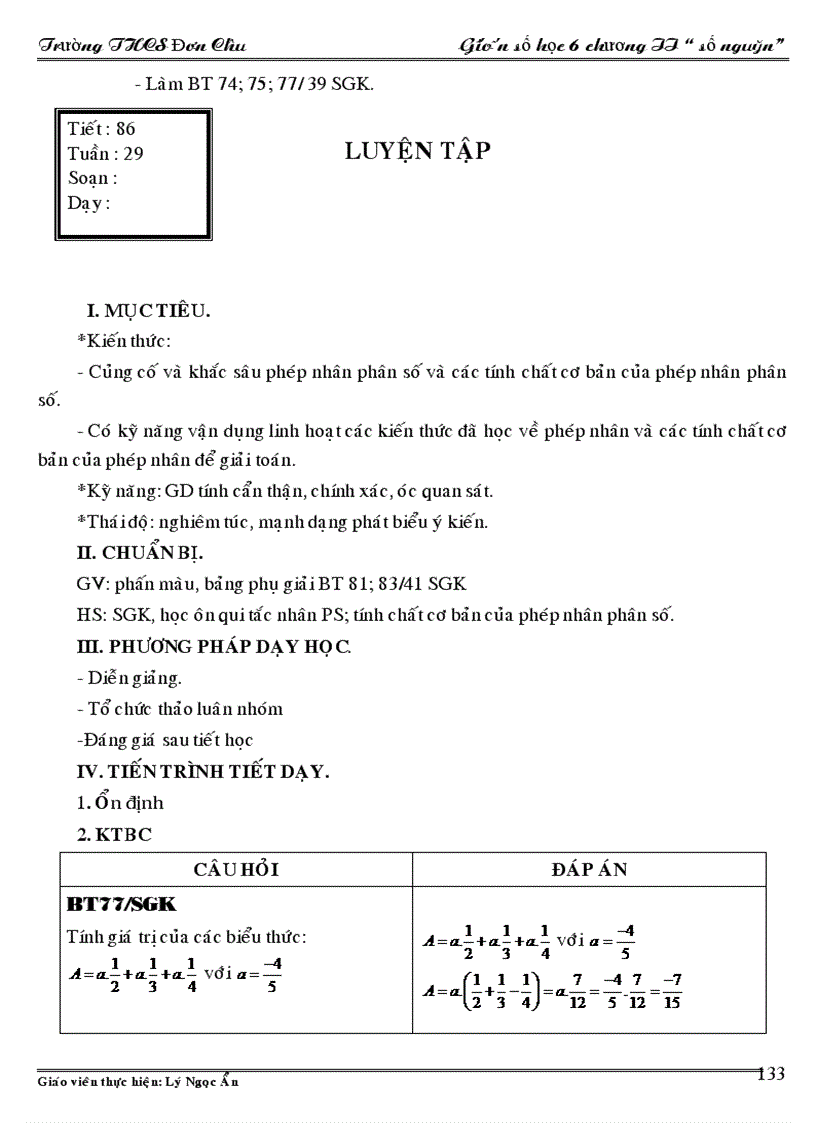 image for page Giao an so hoc 6