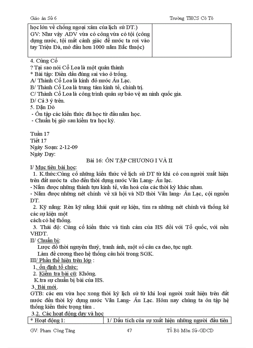 image for page Giáo án sử 7 cực hay