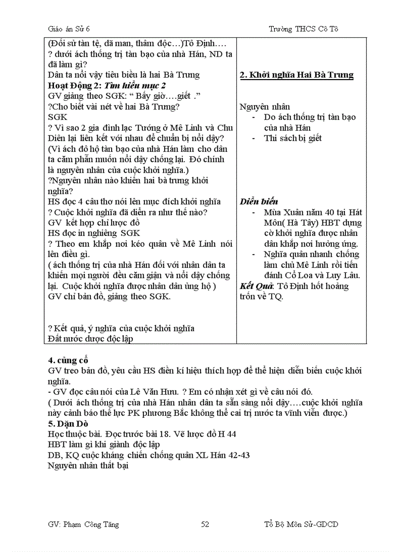 image for page Giáo án sử 7 cực hay