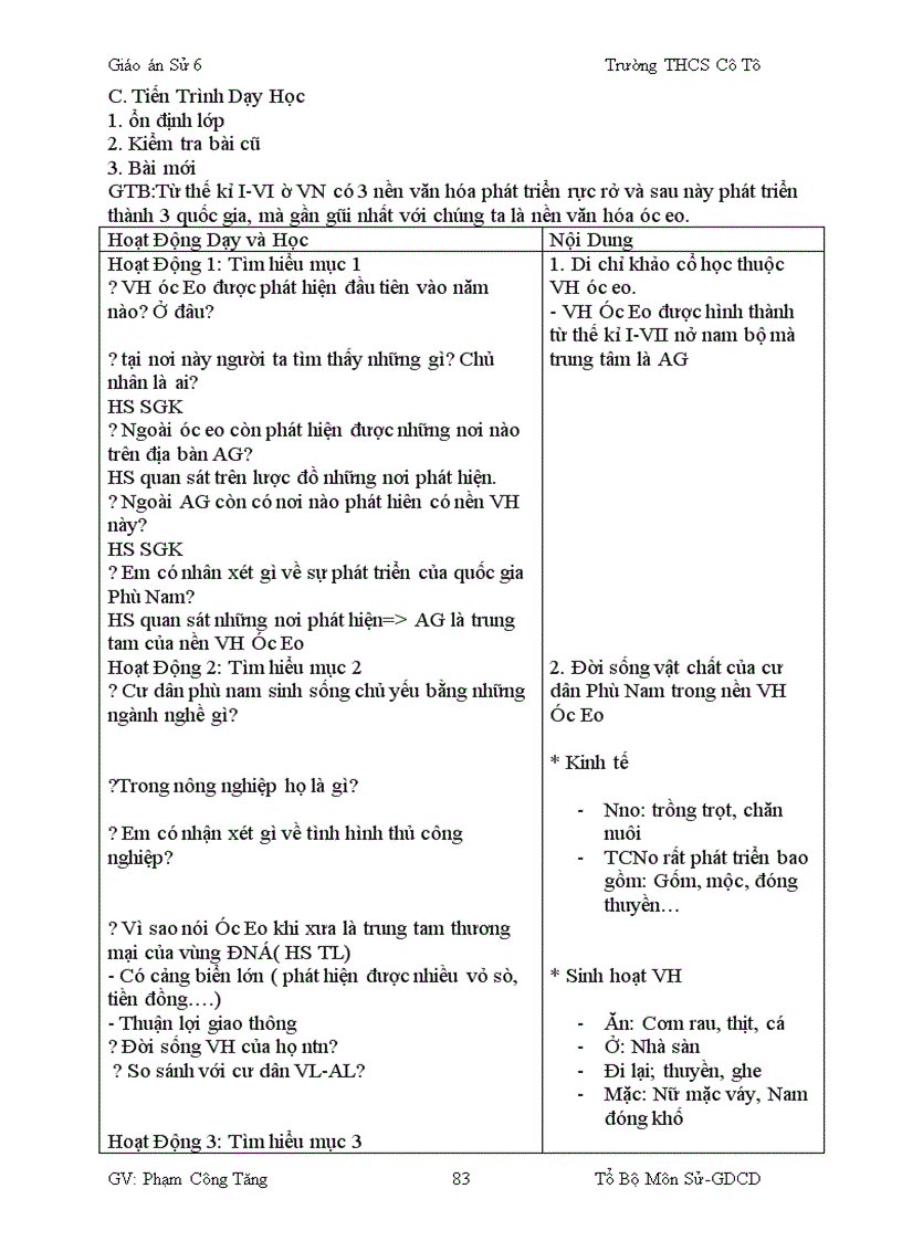 image for page Giáo án sử 7 cực hay
