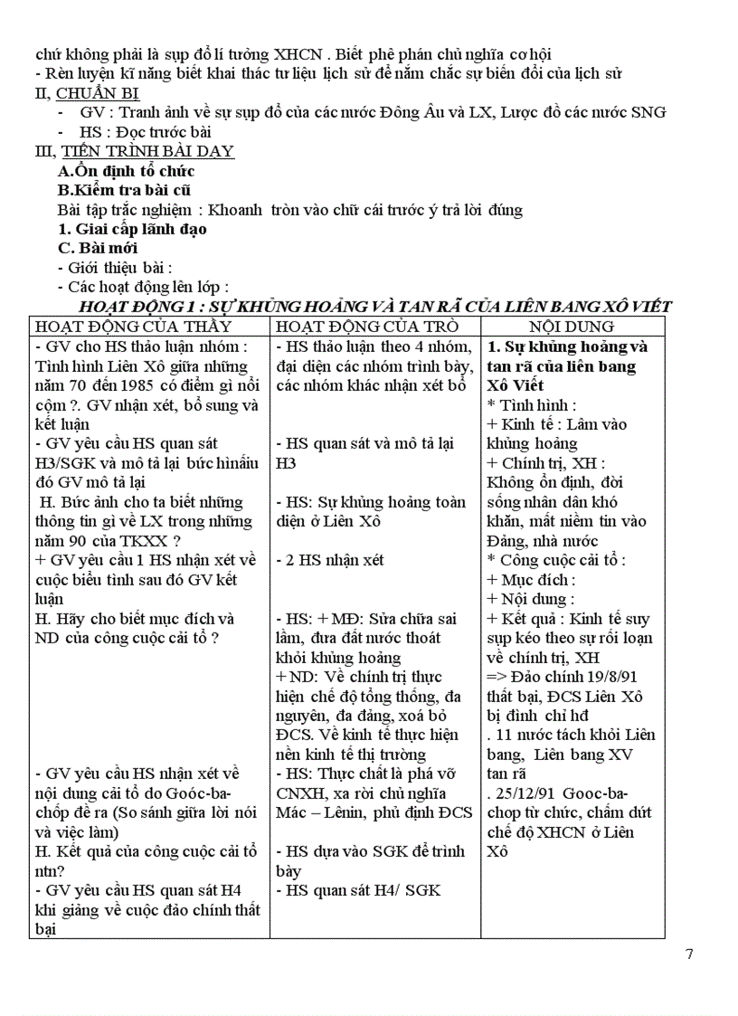 image for page Giao an su 9 1