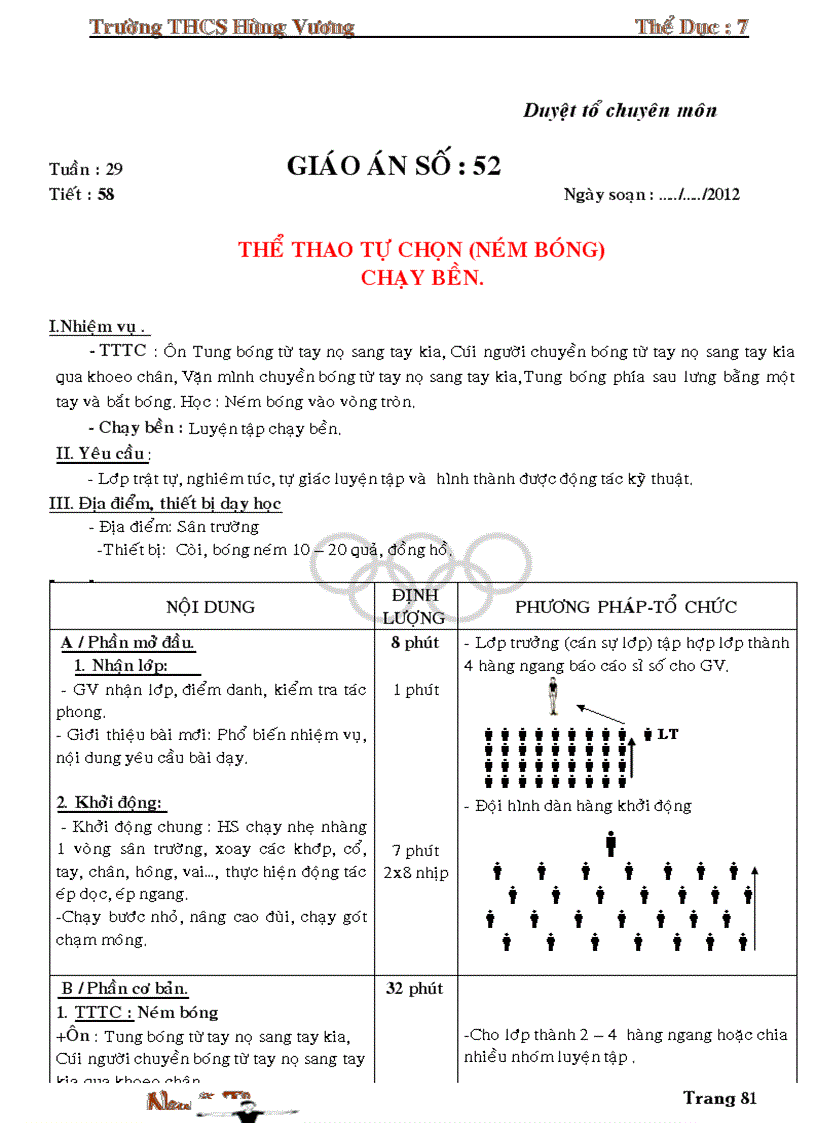 image for page Giao an the duc 7 moi nhat