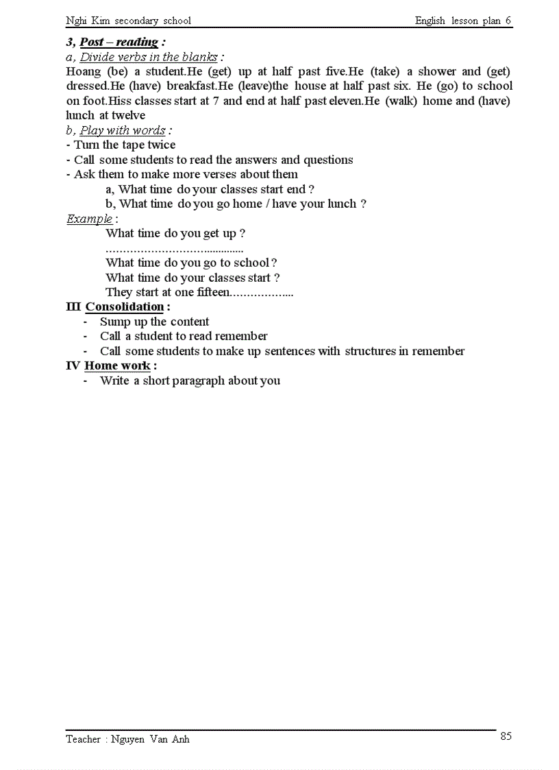 image for page Giao an tieng anh 6 hk i