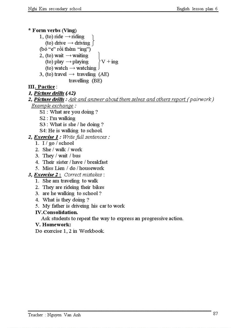 image for page Giao an tieng anh 6 hk i