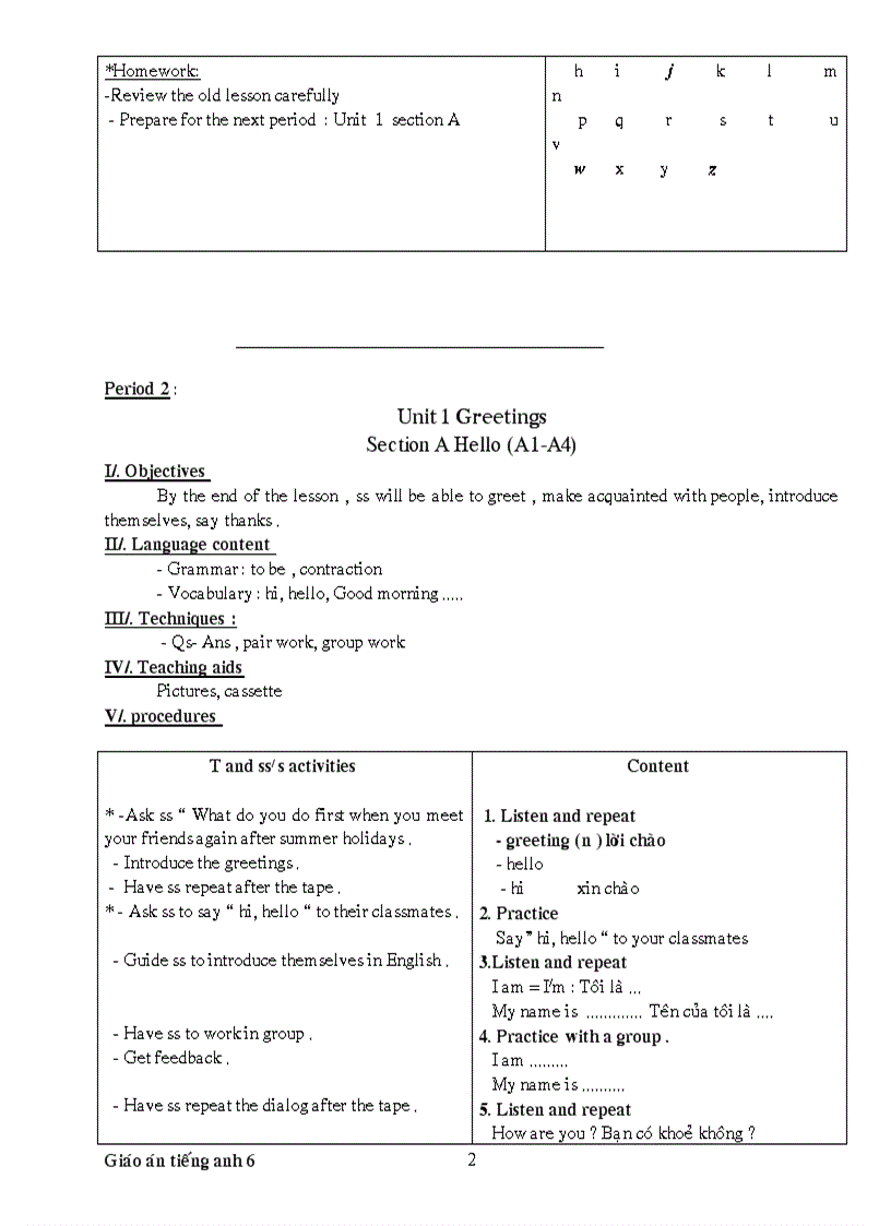 image for page Giao an tieng anh 7