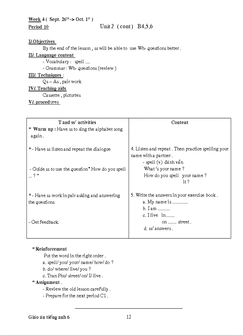 image for page Giao an tieng anh 7