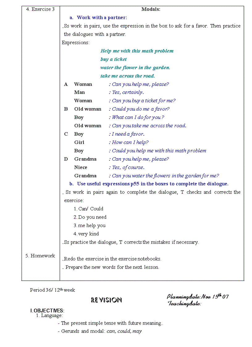 image for page Giáo án TIếng Anh 8 tron bo