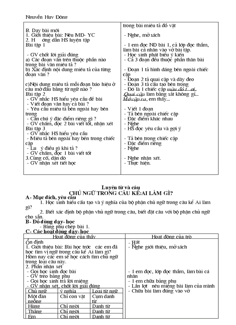 image for page Giáo án Tiếng Việt kỳ 2