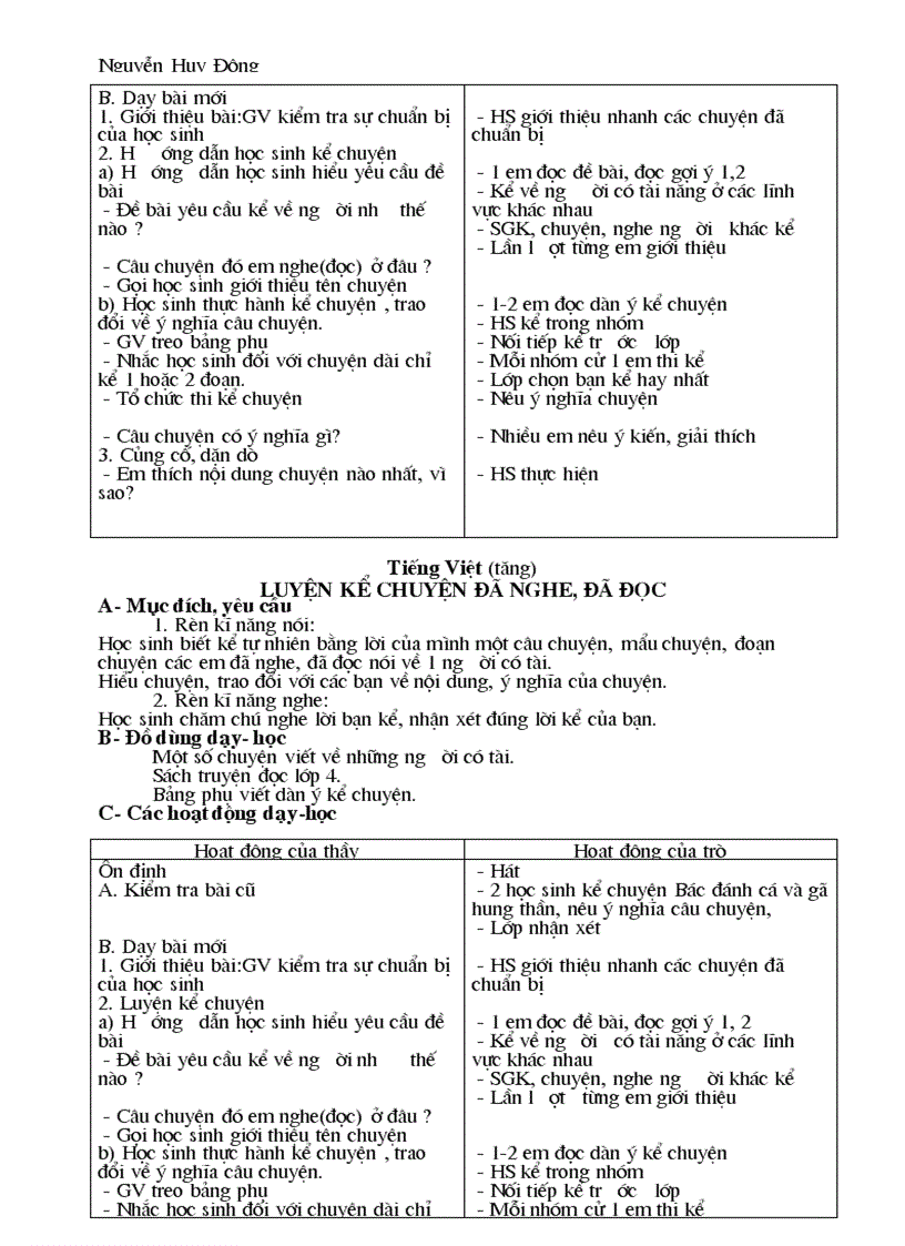 image for page Giáo án Tiếng Việt kỳ 2