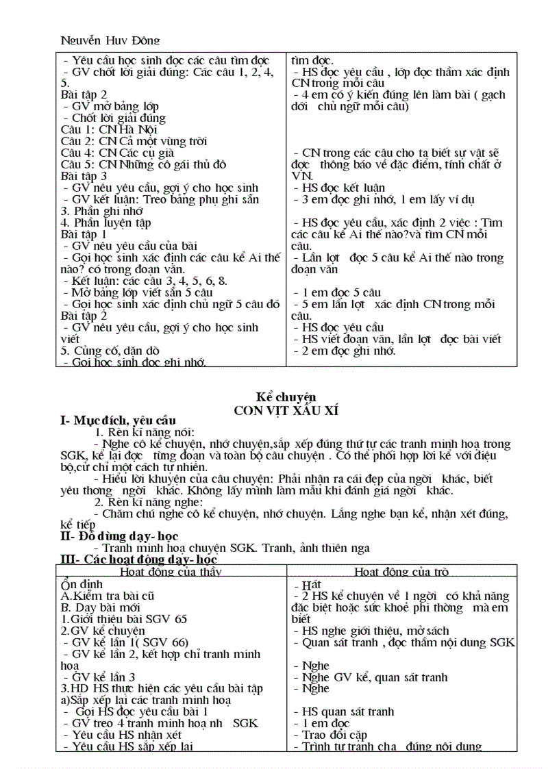 image for page Giáo án Tiếng Việt kỳ 2