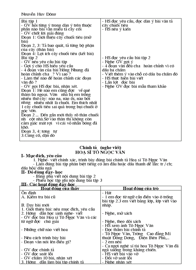 image for page Giáo án Tiếng Việt kỳ 2