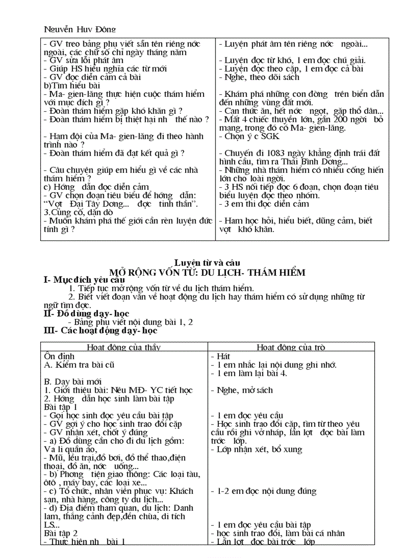 image for page Giáo án Tiếng Việt kỳ 2