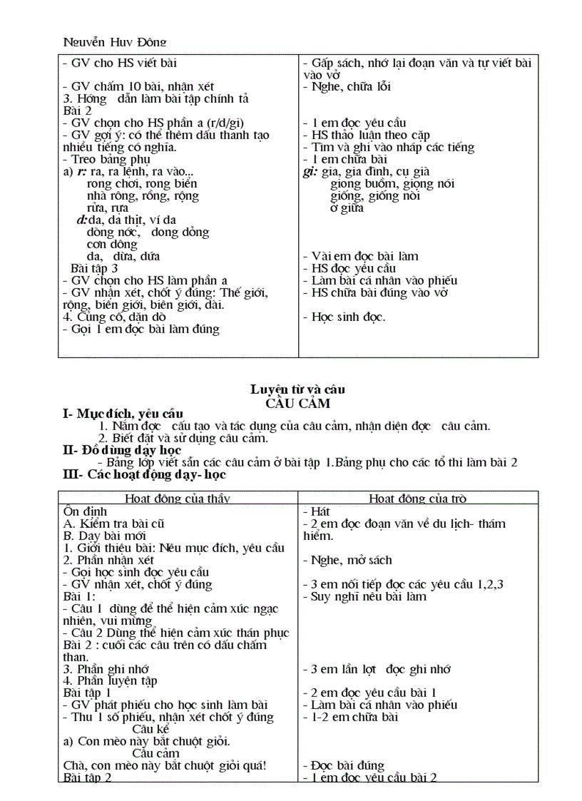 image for page Giáo án Tiếng Việt kỳ 2