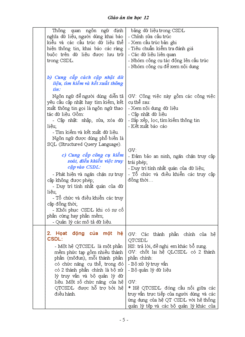 image for page Giao an tin 12 day